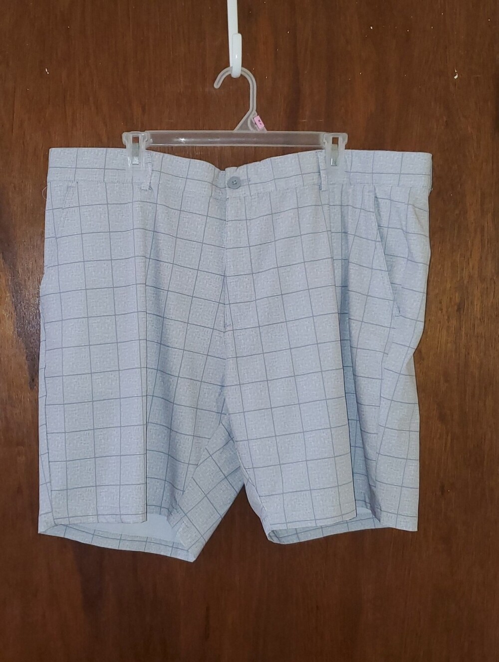 Maelreg Proflex Light Gray Print Shorts Sz 42